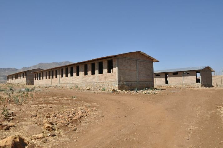 Ziban Albe School under construction Feb 12
