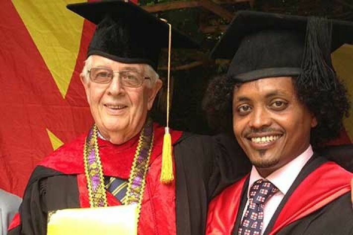At Mekelle University's 21st Commencement, for the very first time in its history, an Honorary Doctorate was awarded to A-CET's Founding Chairman and CEO as 
